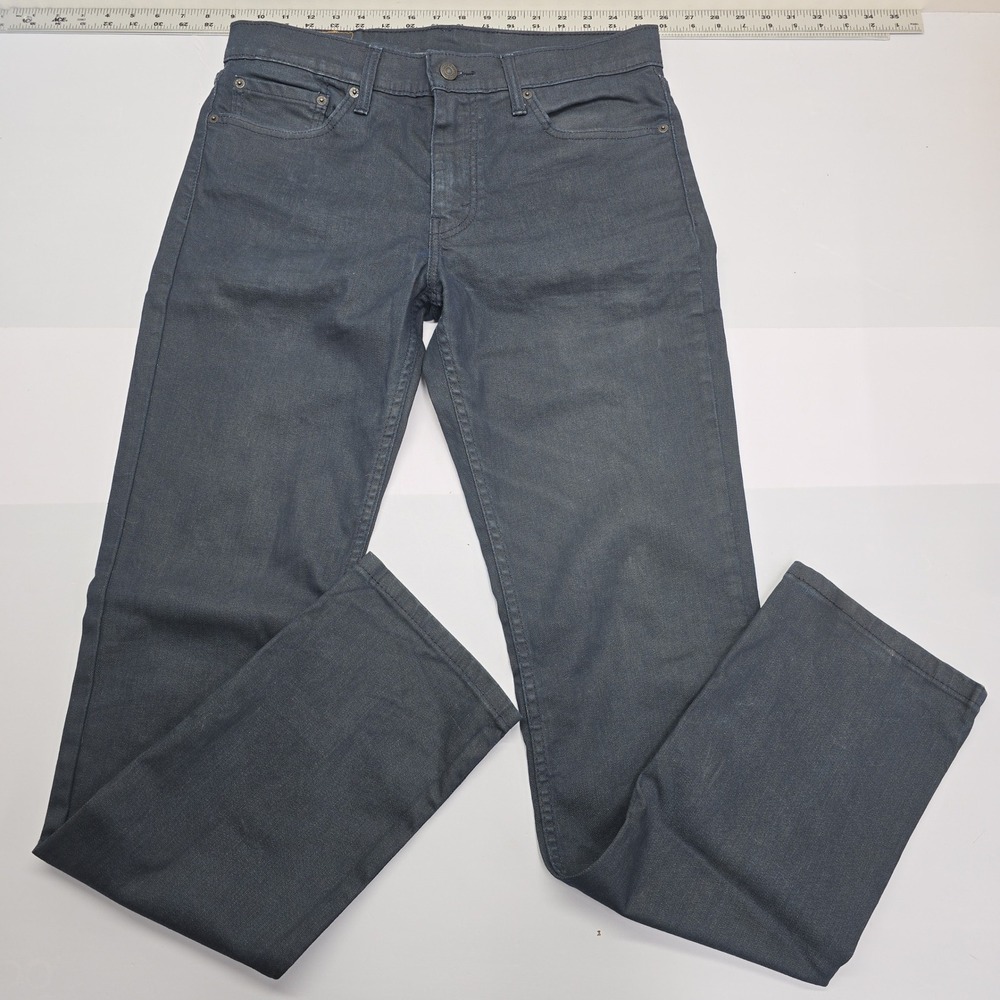 Levis 511 Slim Fit Jeans Mens 33x34 Dark Wash Indigo Denim 04511-2092